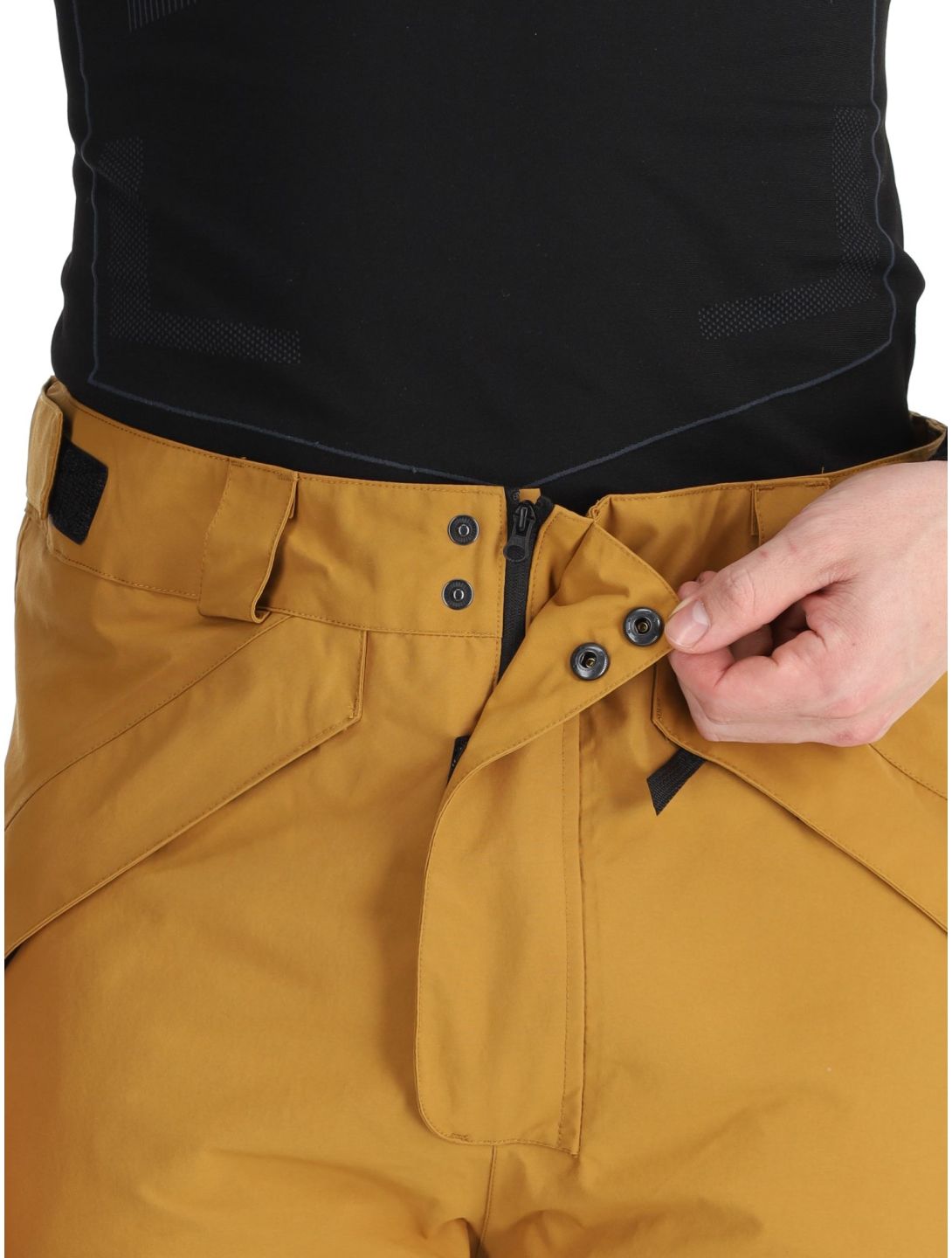 2117 of Sweden, Nelkerim pantalones de esquí hombres Gold marrón 