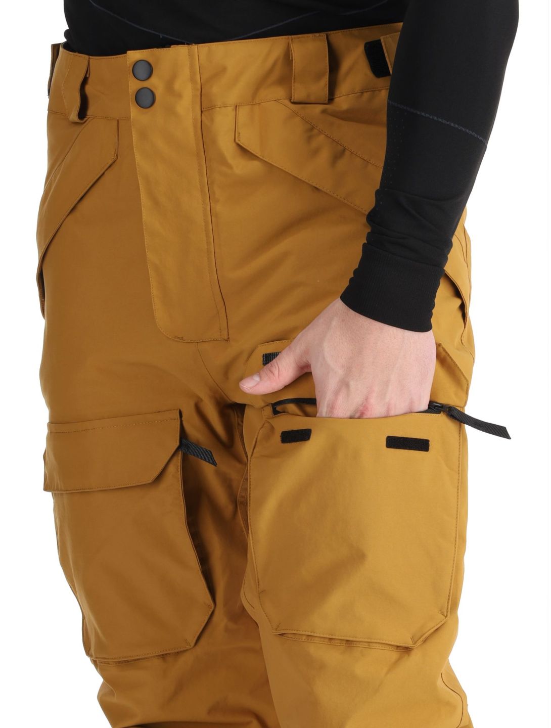 2117 of Sweden, Nelkerim pantalones de esquí hombres Gold marrón 