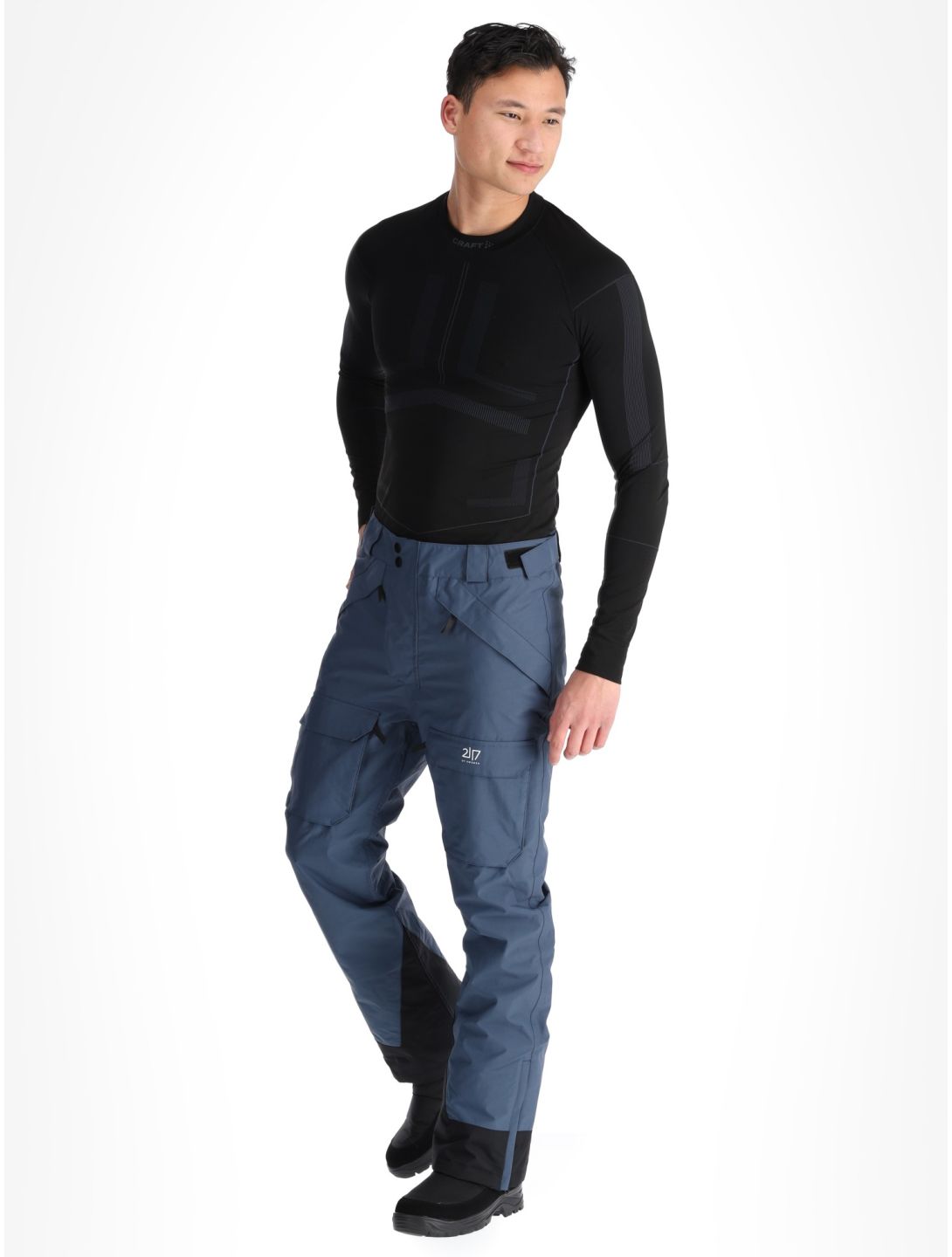 2117 of Sweden, Nelkerim pantalones de esquí hombres Navy azul 