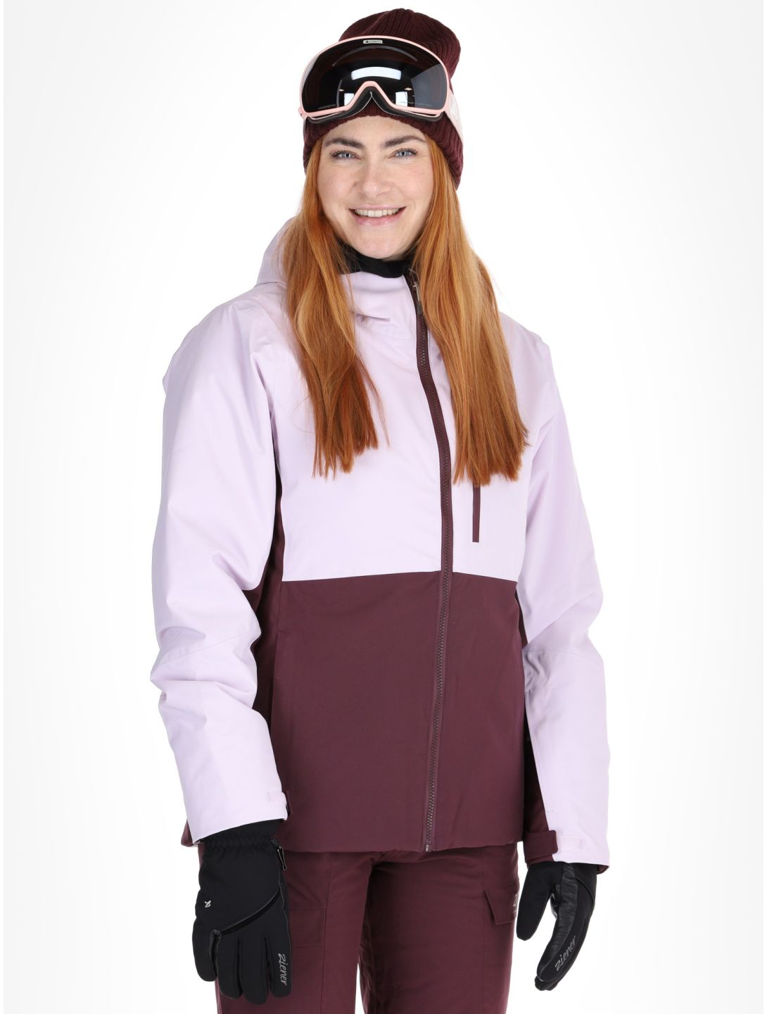 2117 of Sweden, Sala chaqueta de esquí mujeres Dk-Plum púrpura, rosa 