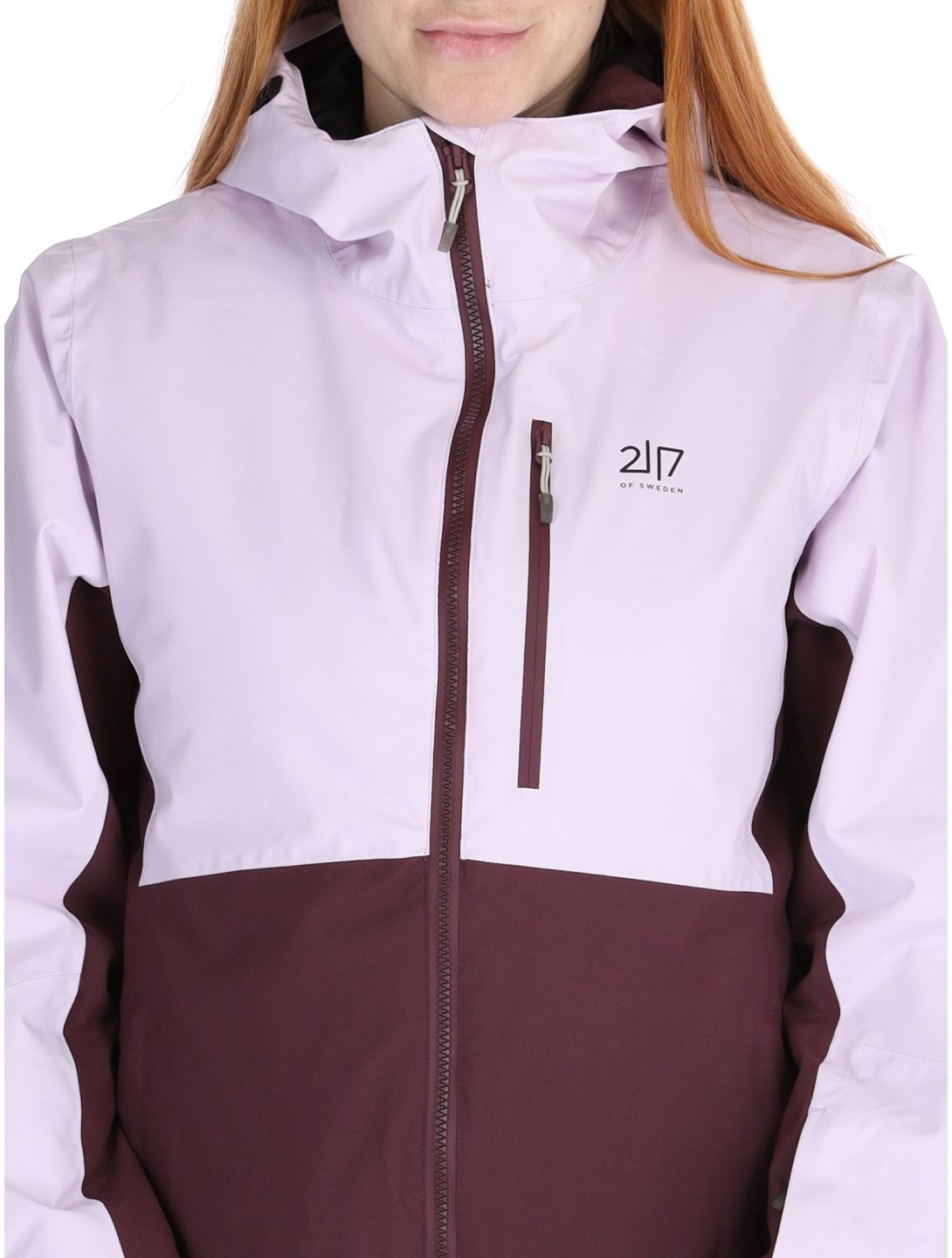 2117 of Sweden, Sala chaqueta de esquí mujeres Dk-Plum púrpura, rosa 