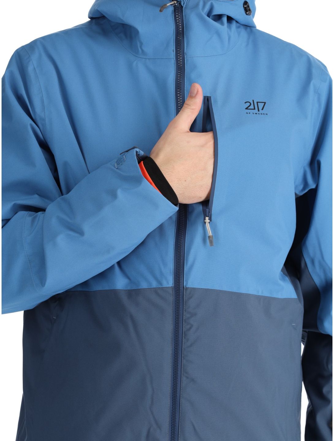 2117 of Sweden, Sala chaqueta de esquí hombres Navy azul 