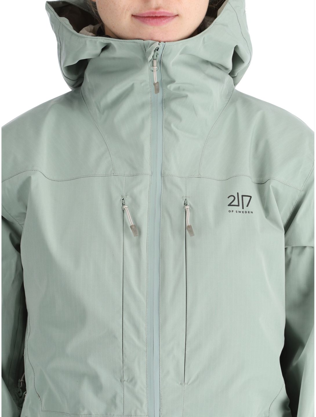 2117 of Sweden, Nausta chaqueta de esquí mujeres Vintage Green verde 