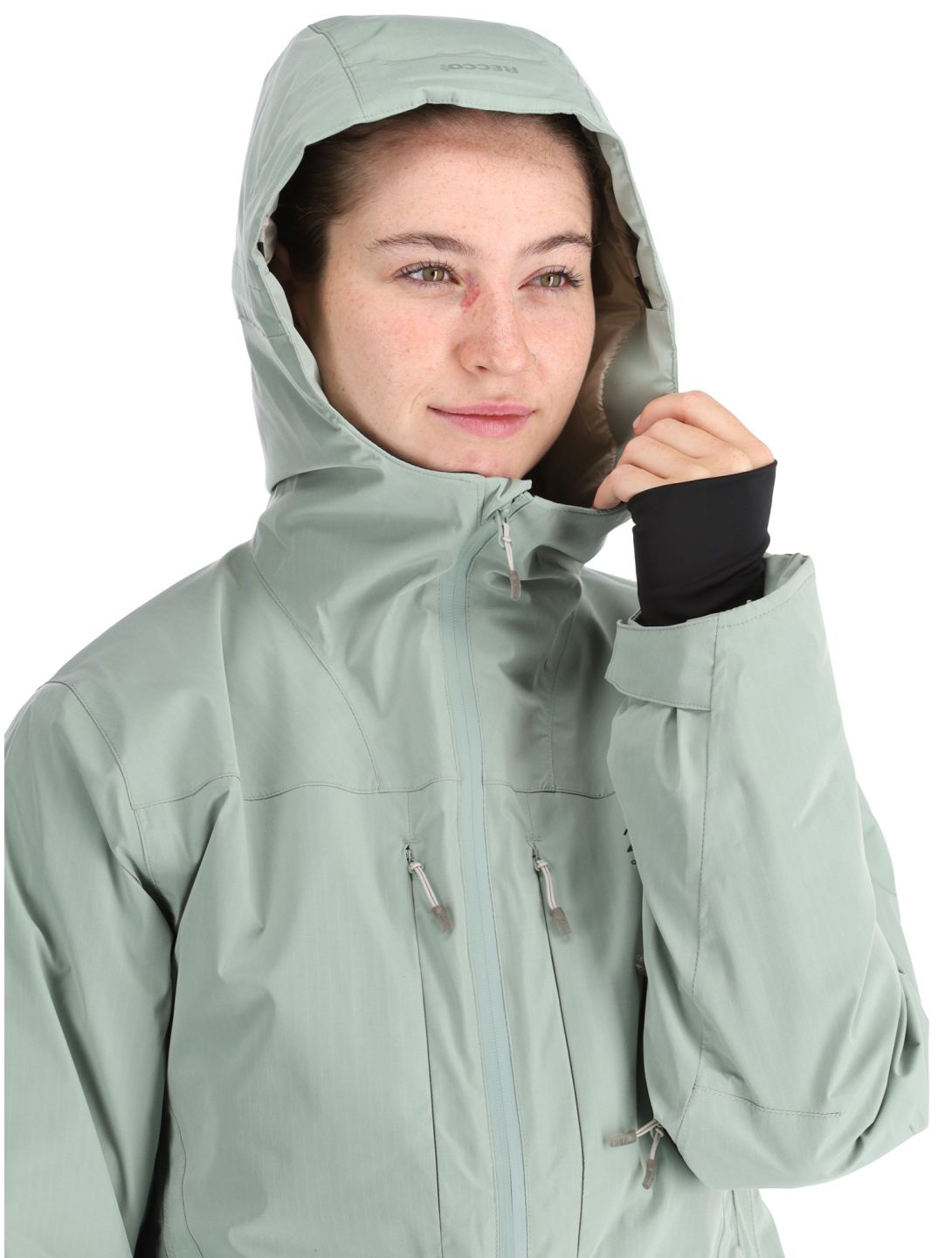 2117 of Sweden, Nausta chaqueta de esquí mujeres Vintage Green verde 