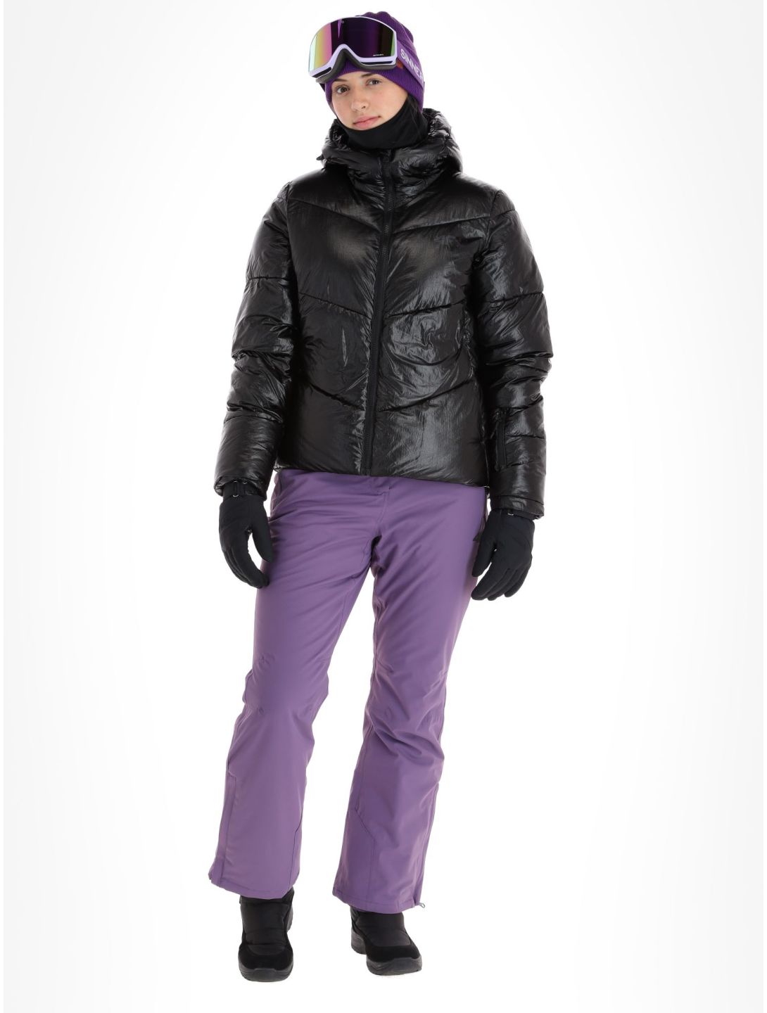 4F, Down Jacket  F277 chaqueta de plumas mujeres Black negro 