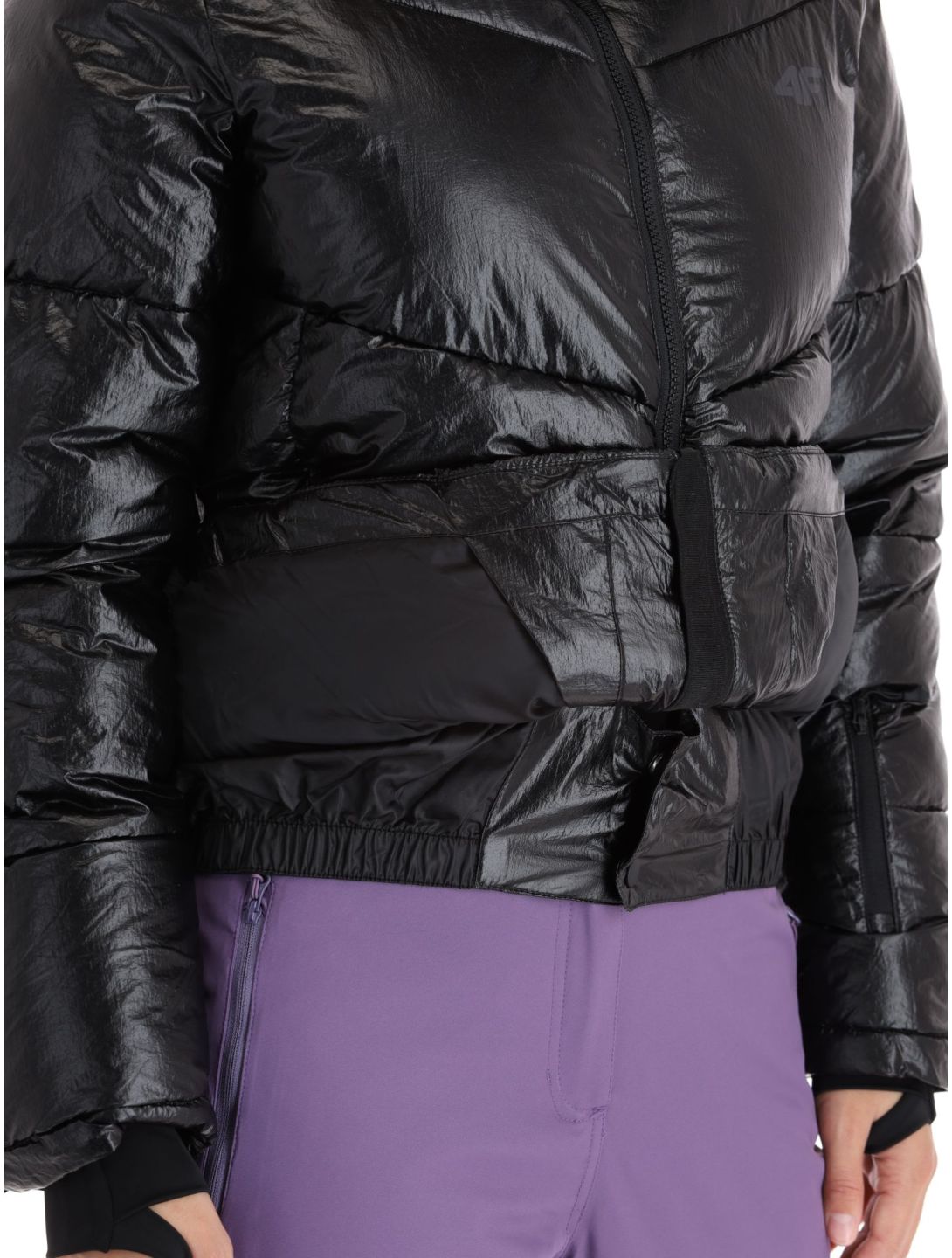 4F, Down Jacket  F277 chaqueta de plumas mujeres Black negro 