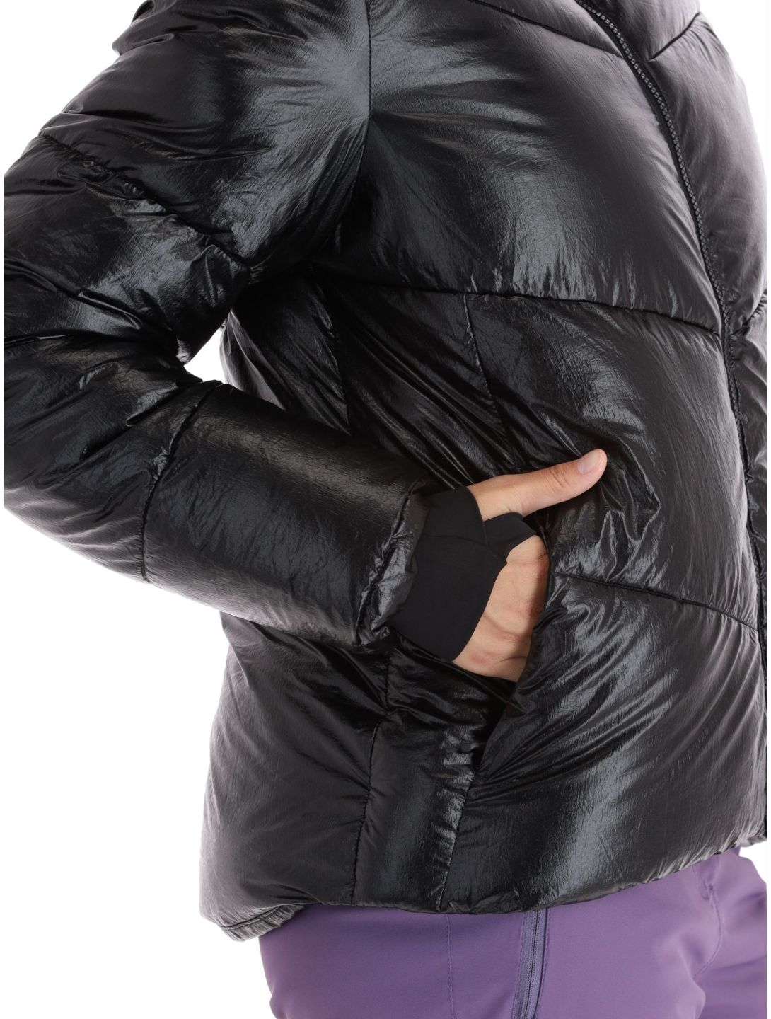 4F, Down Jacket  F277 chaqueta de plumas mujeres Black negro 