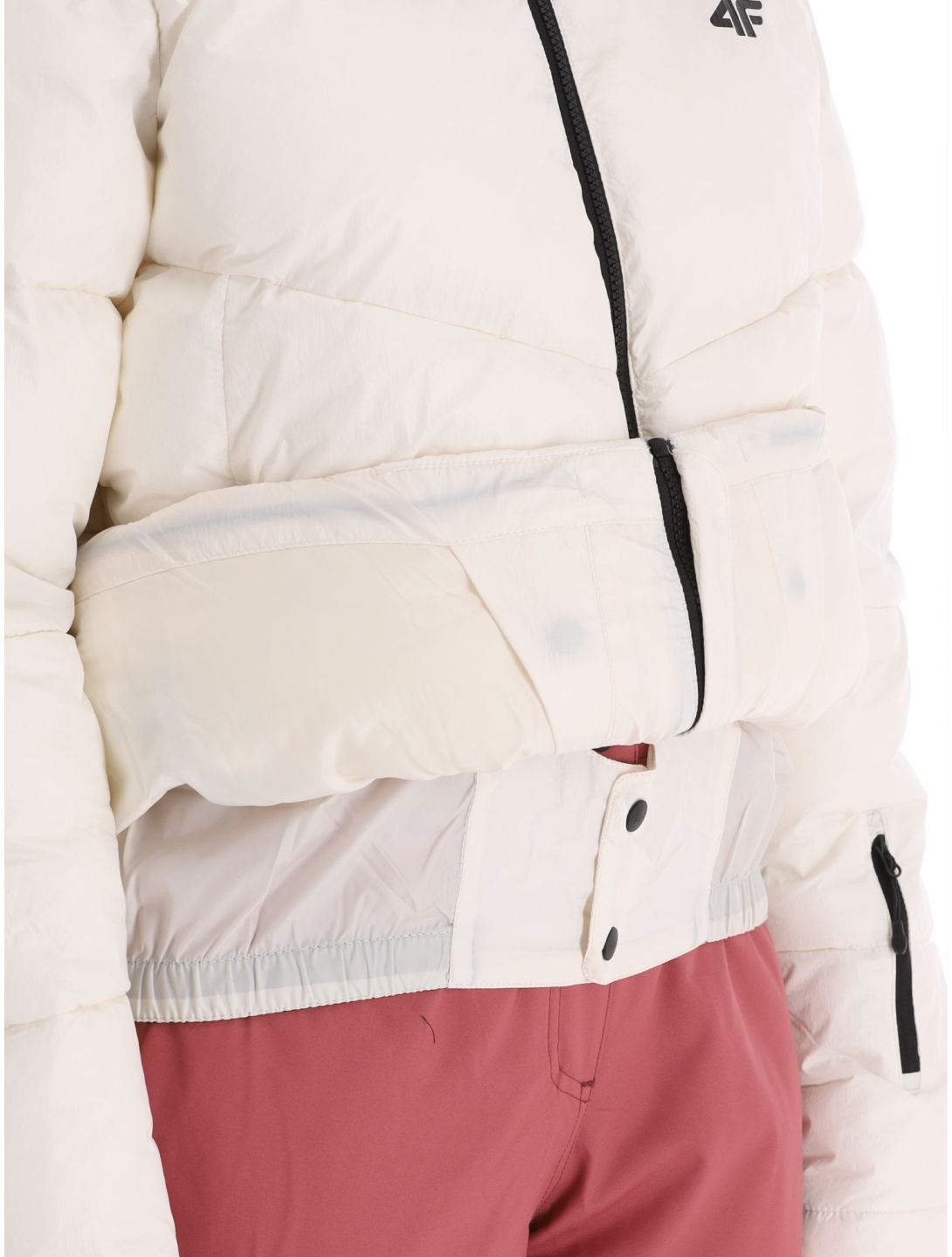 4F, Down Jacket  F277 chaqueta de plumas mujeres Off White blanco 