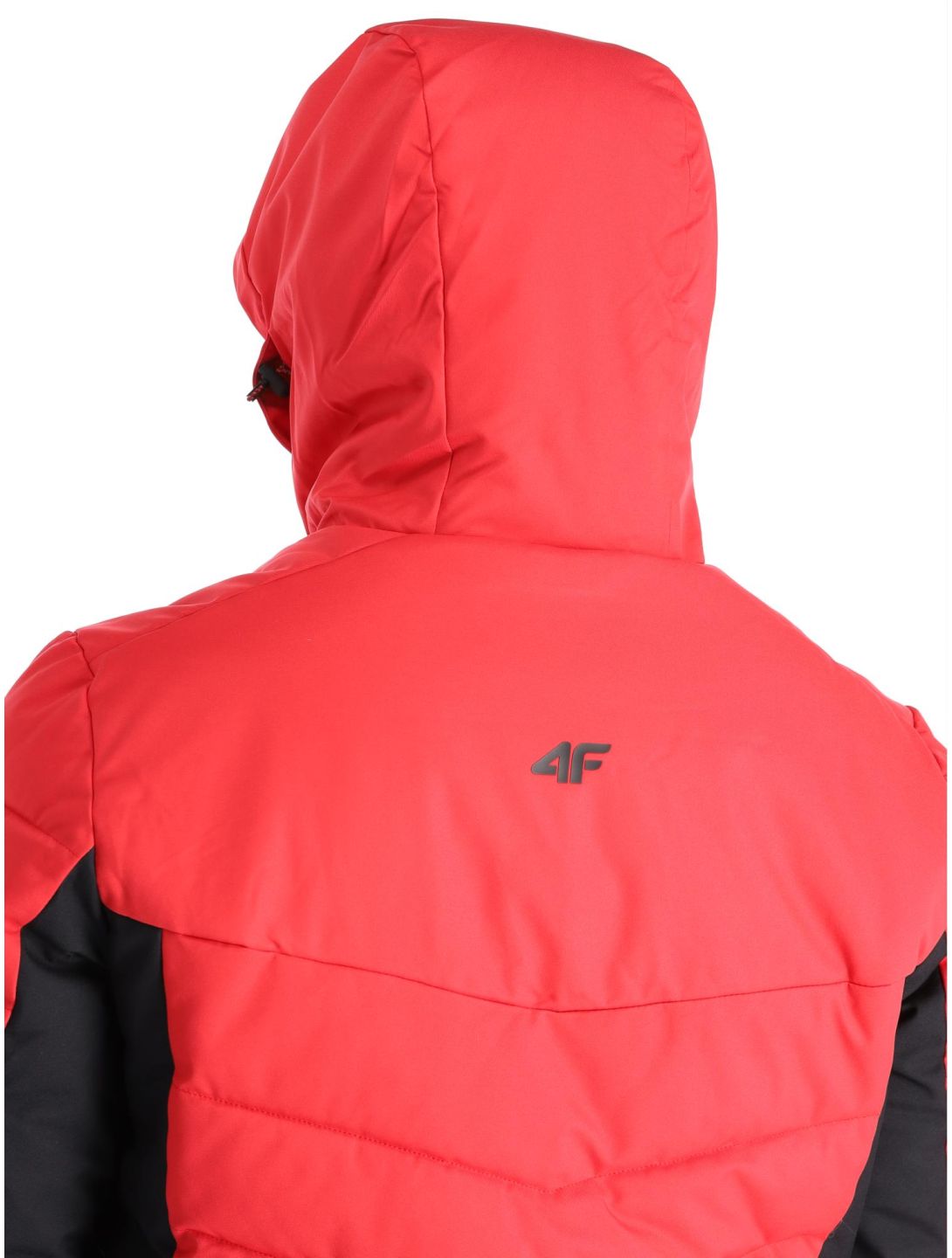 4F, Down Jacket  M278 chaqueta de plumas hombres Red negro, rojo 