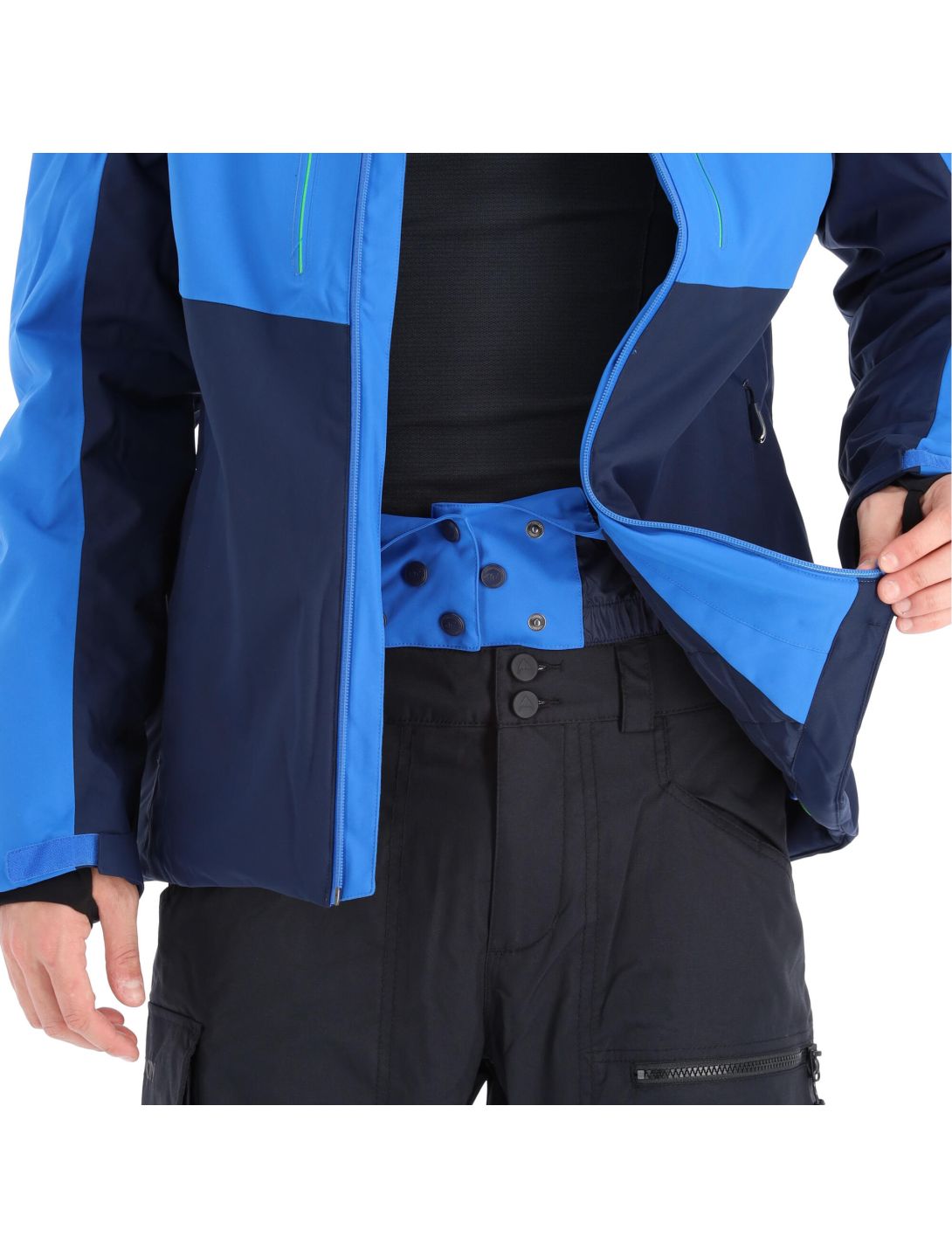 4F, H4Z20-KUMN010 chaqueta de esquí hombres azul