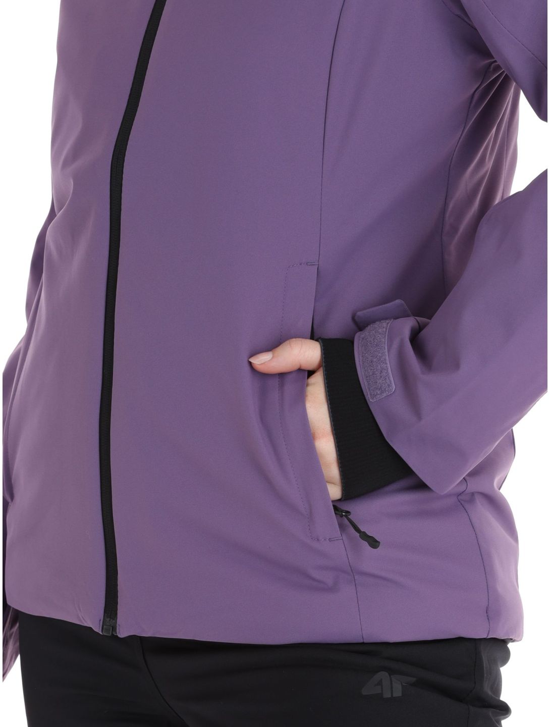 4F, Jacket  F120 chaqueta de esquí mujeres Dark Violet púrpura 