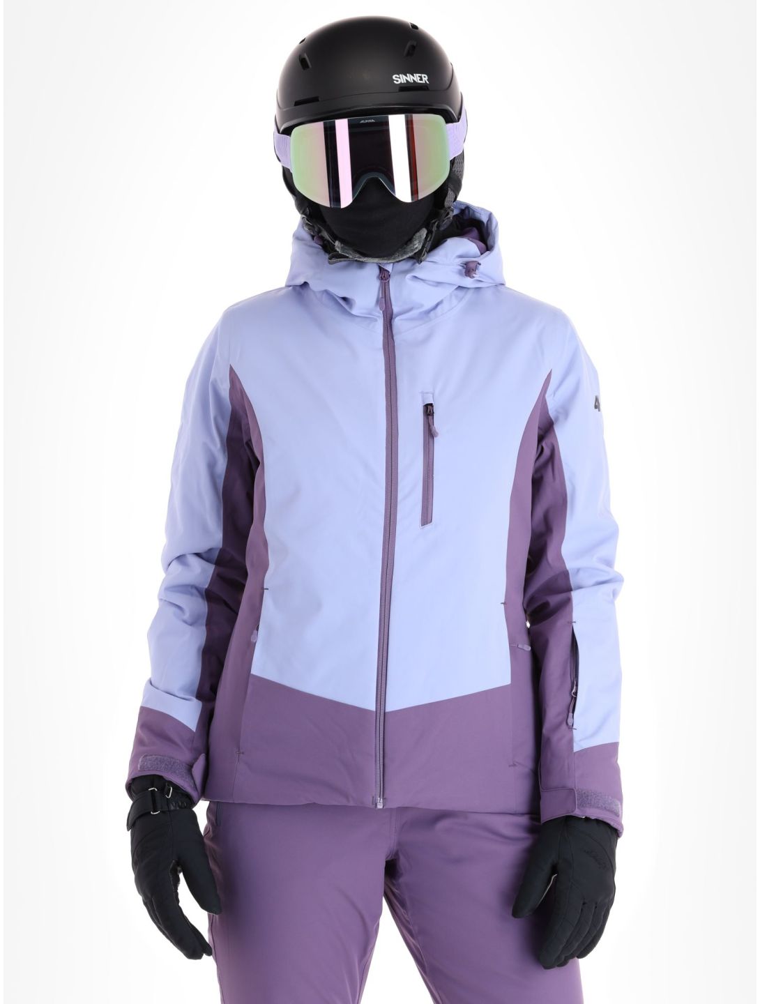 4F, Jacket  F121 chaqueta de esquí mujeres Light Violet púrpura 