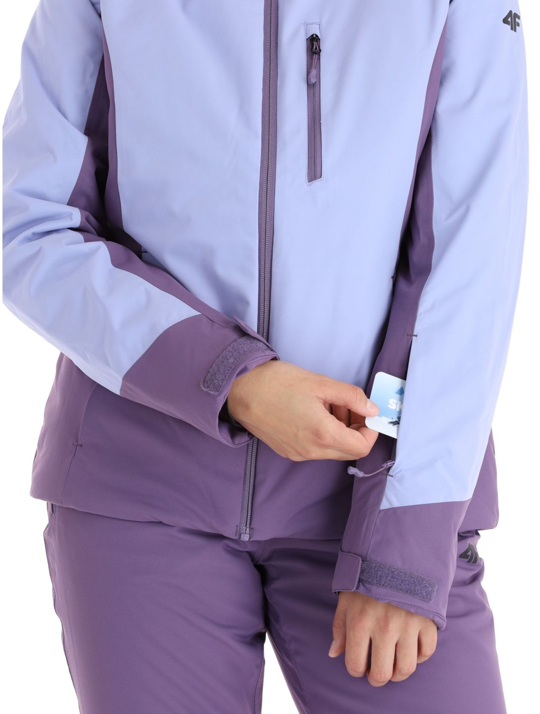 4F, Jacket  F121 chaqueta de esquí mujeres Light Violet púrpura 