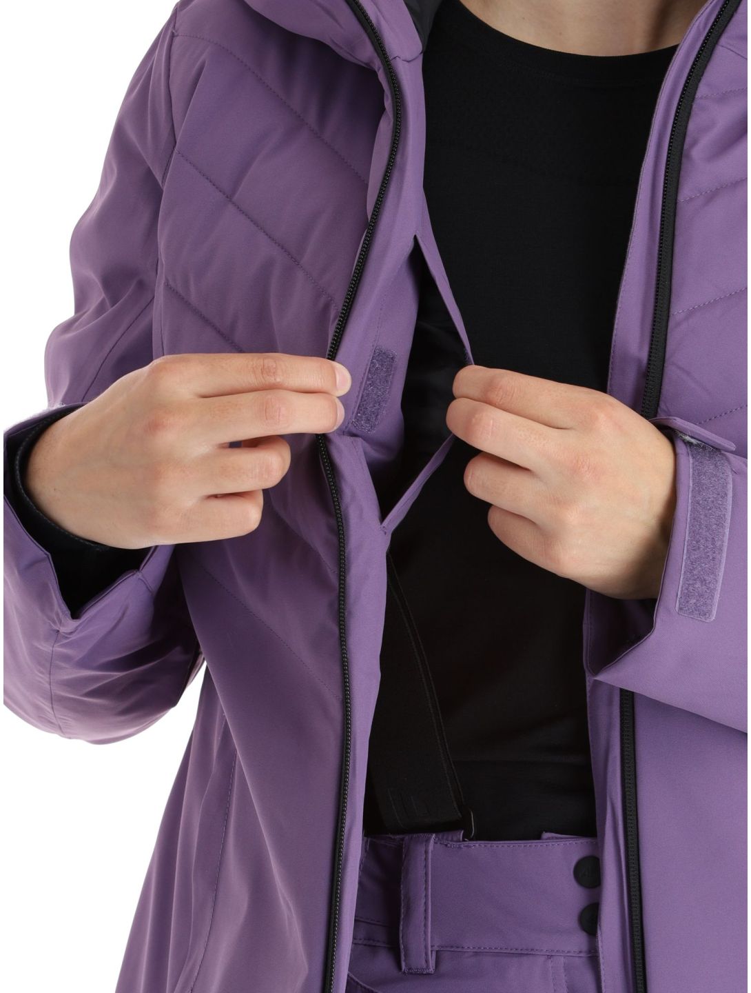 4F, Jacket  F122 chaqueta de esquí mujeres Dark Violet púrpura 