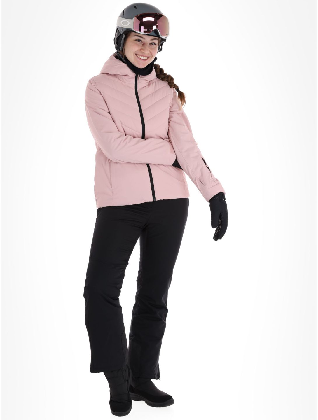 4F, Jacket  F122 chaqueta de esquí mujeres Light Pink rosa 