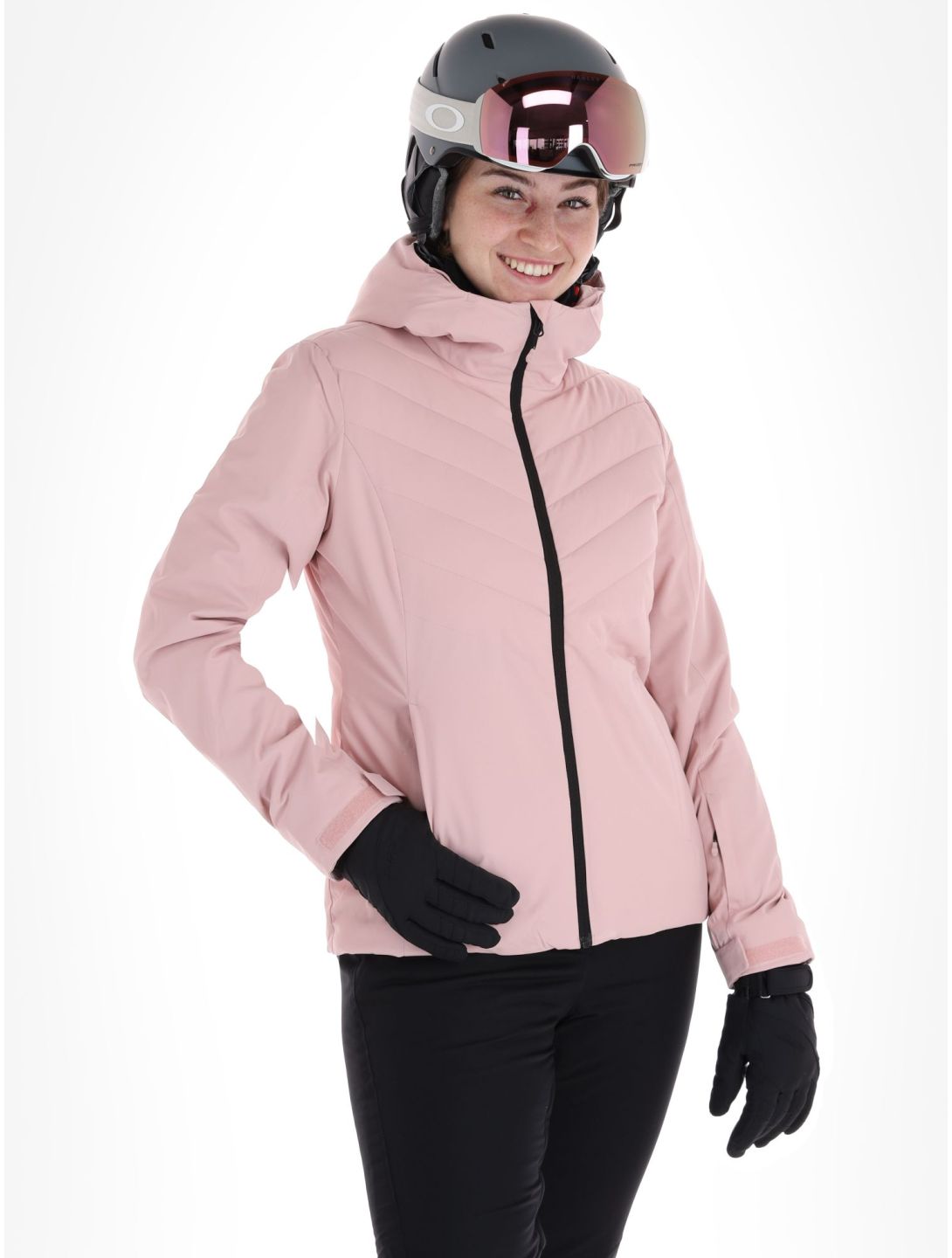 4F, Jacket  F122 chaqueta de esquí mujeres Light Pink rosa 