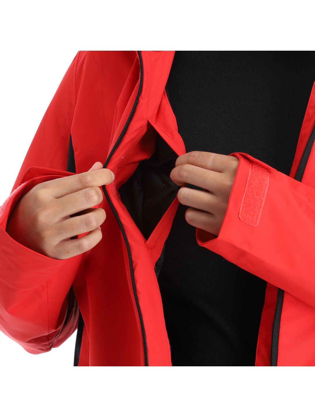 4F, Kudn002 chaqueta de esquí mujeres rojo 