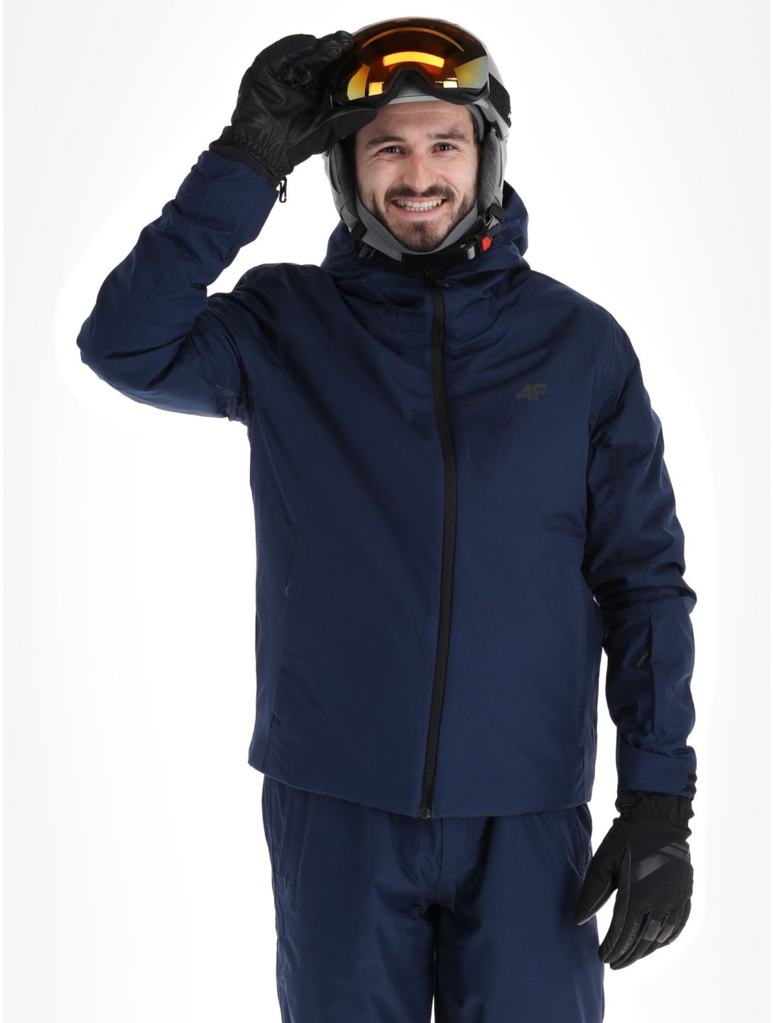 4F, Technical Jacket  M305 chaqueta de esquí hombres Navy azul 