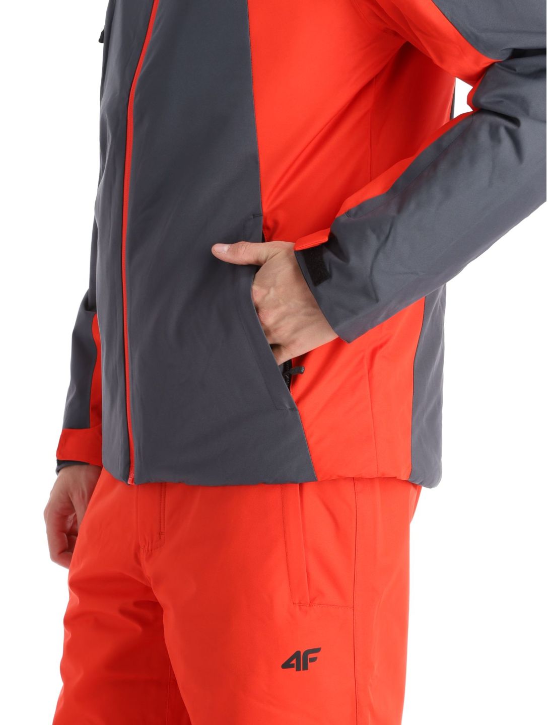 4F, Technical Jacket  M306 chaqueta de esquí hombres Red rojo 