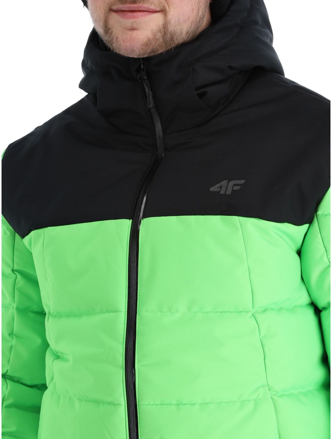 4F, Technical Jacket  M307 chaqueta de esquí hombres Canary Green verde 