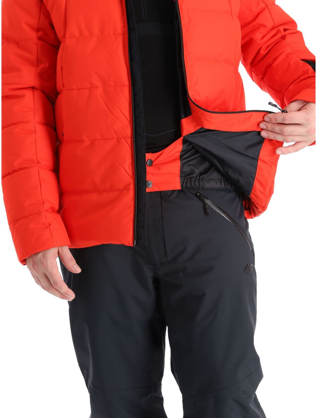 4F, Technical Jacket  M307 chaqueta de esquí hombres Red rojo 