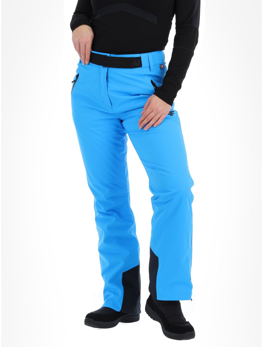 4F, Trousers Fnk  F398 pantalones de esquí mujeres Blue azul 