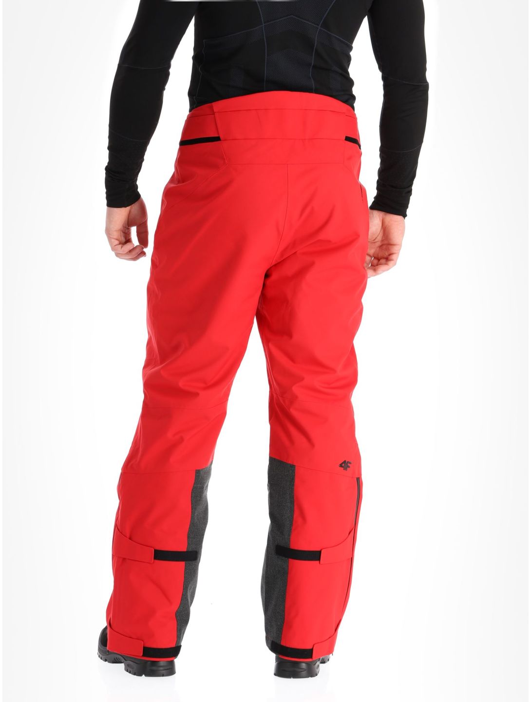 4F, Trousers Fnk  M343 pantalones de esquí hombres Dark Red rojo 