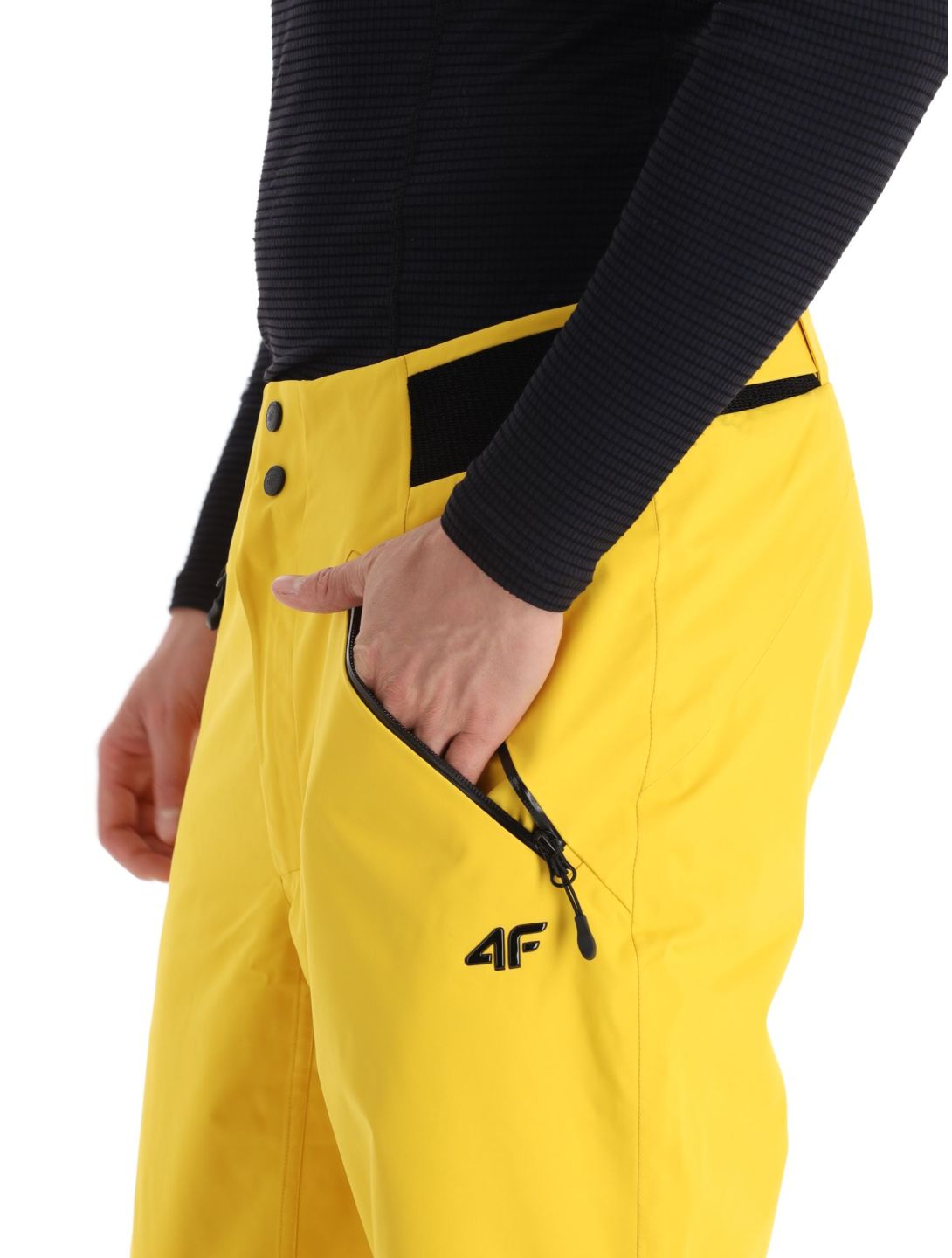 4F, Trousers Fnk  M343 pantalones de esquí hombres Yellow amarillo 