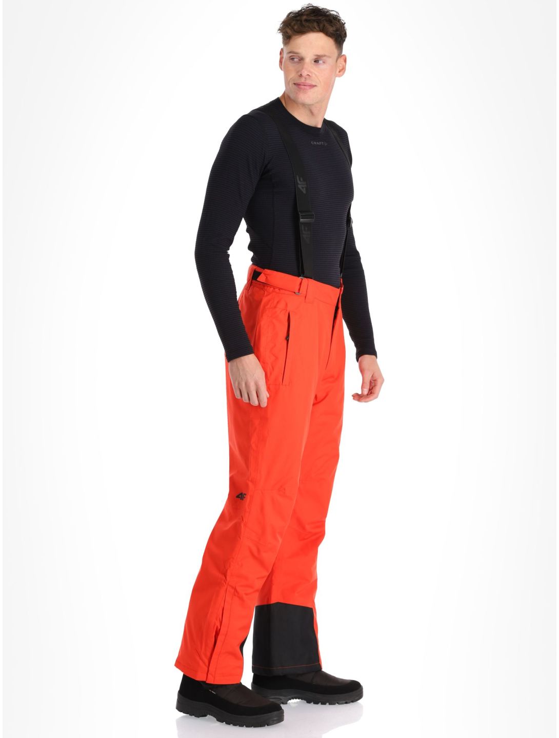 4F, Trousers Fnk  M361 pantalones de esquí hombres Red rojo 