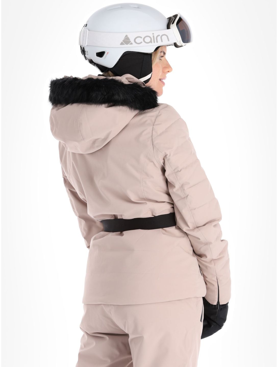 4F, Technical Jacket  F337 chaqueta de esquí mujeres Beige beige 