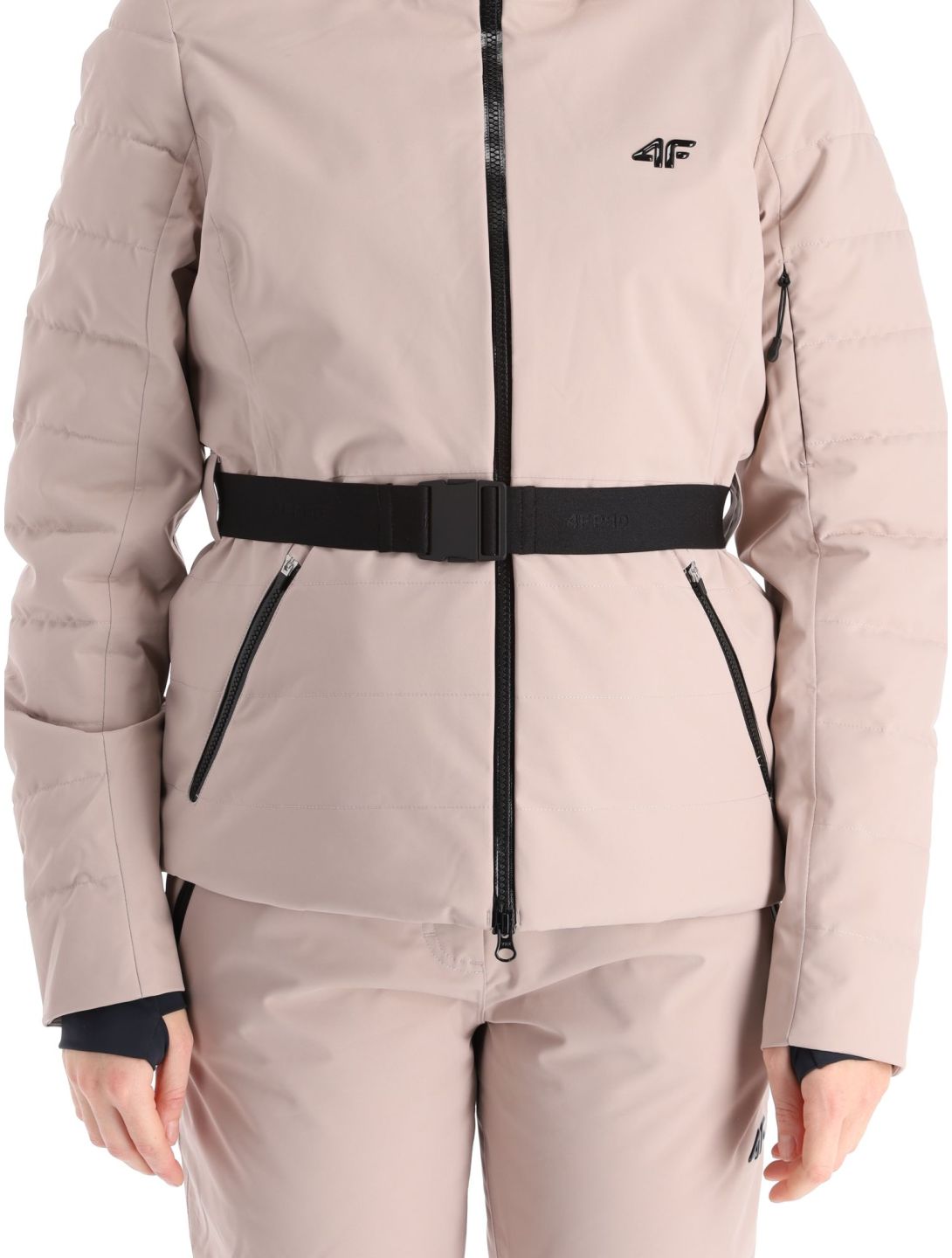 4F, Technical Jacket  F337 chaqueta de esquí mujeres Beige beige 