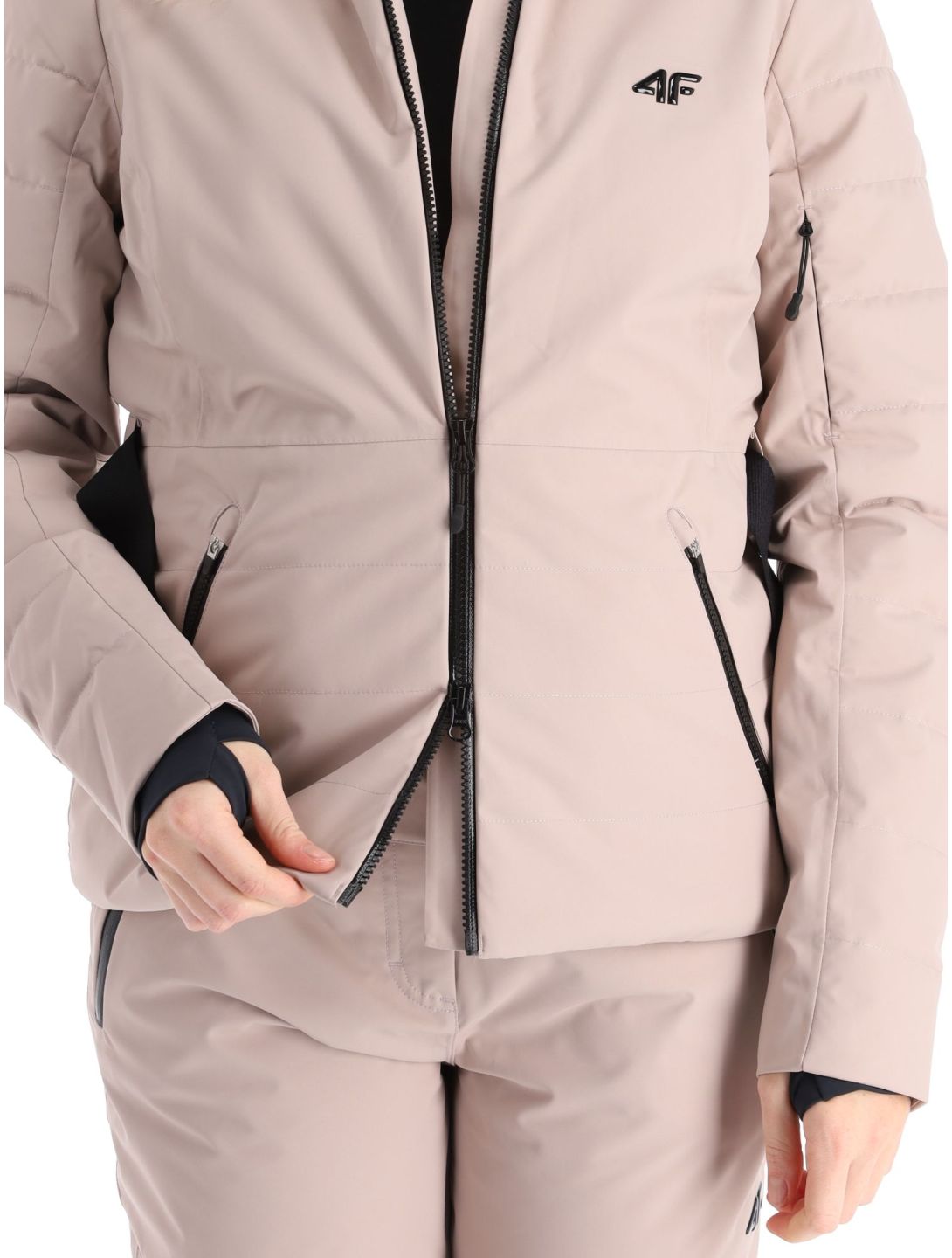 4F, Technical Jacket  F337 chaqueta de esquí mujeres Beige beige 