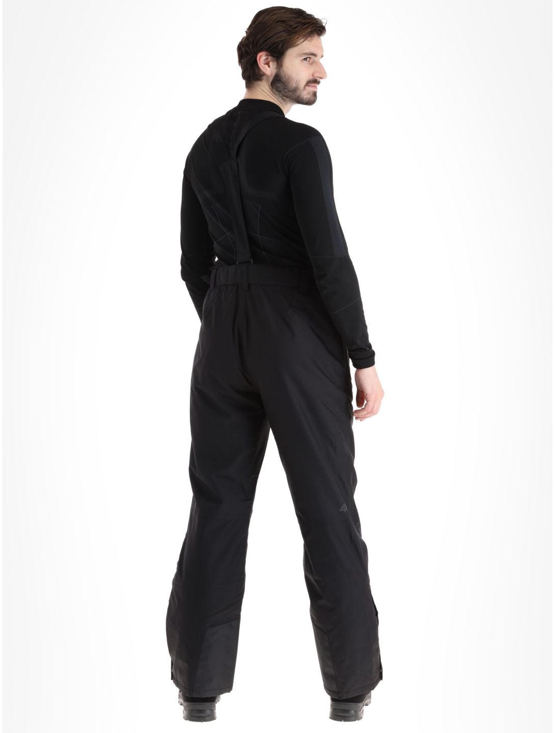 4F, Trousers Fnk  M361 pantalones de esquí hombres Deep Black negro 