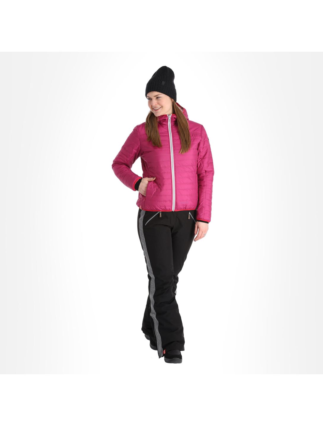 Almgwand, Weihnachtsegg chaqueta de plumas mujeres berry rosa 