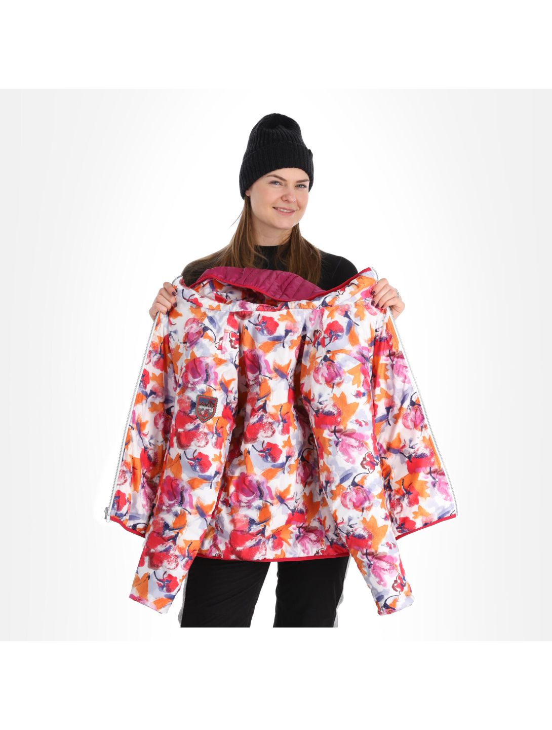 Almgwand, Weihnachtsegg chaqueta de plumas mujeres berry rosa 