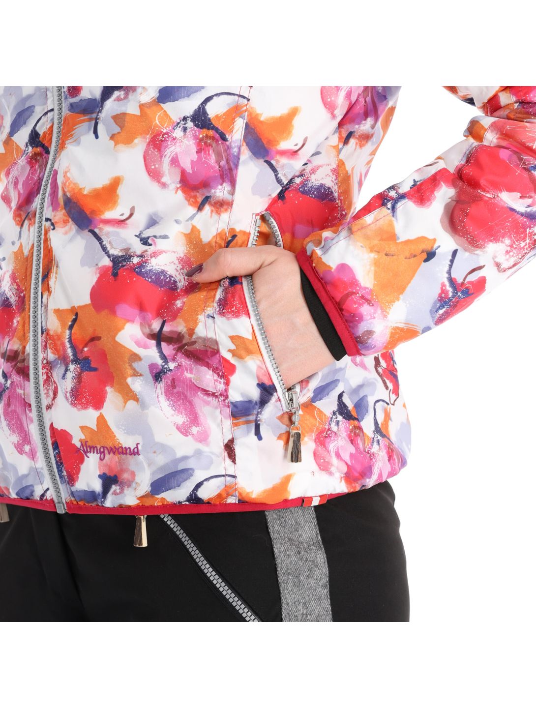 Almgwand, Weihnachtsegg chaqueta de plumas mujeres berry rosa 