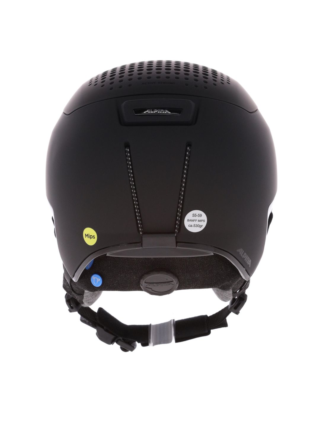 Alpina, Banff Mips casco unisex Black Matt negro 