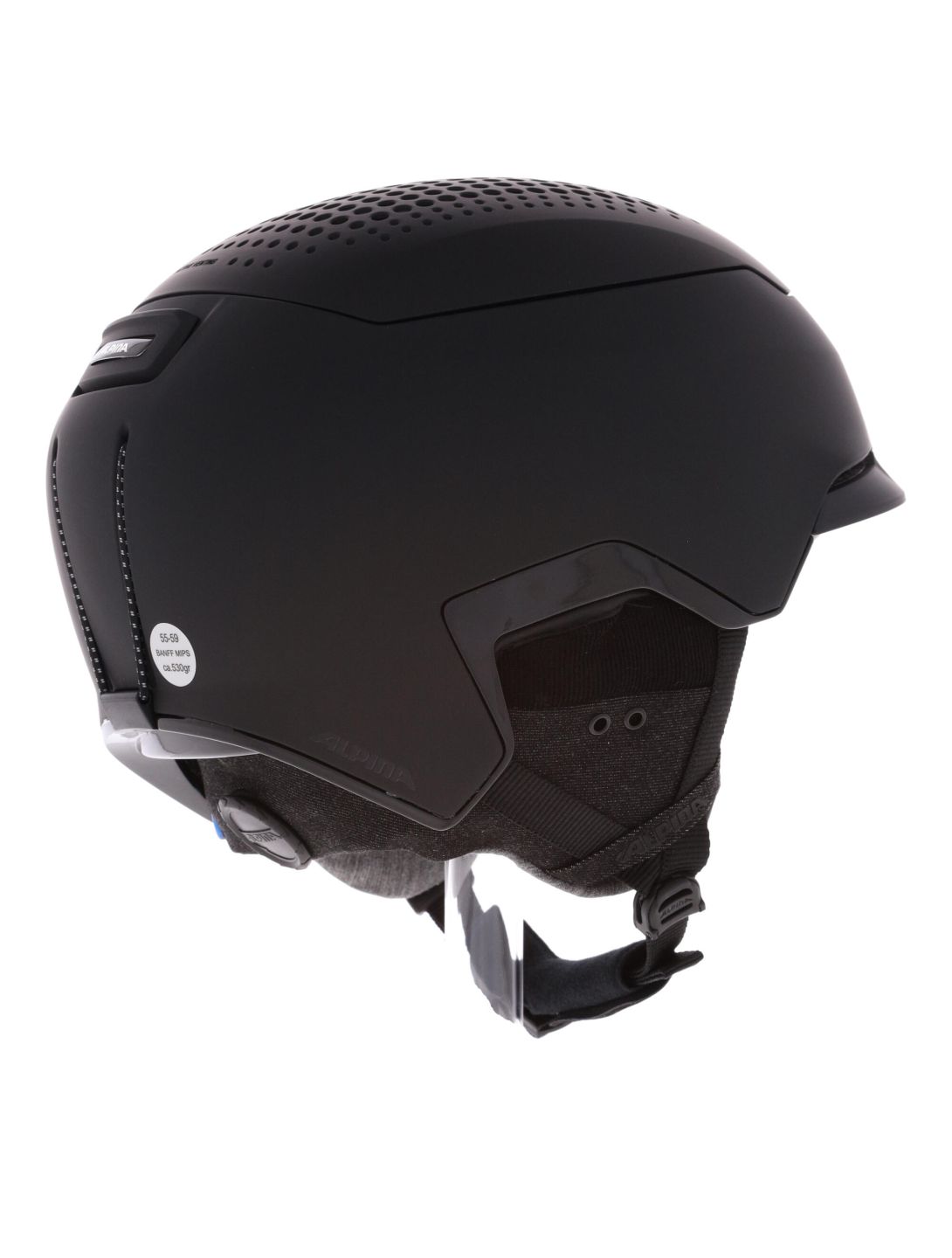 Alpina, Banff Mips casco unisex Black Matt negro 