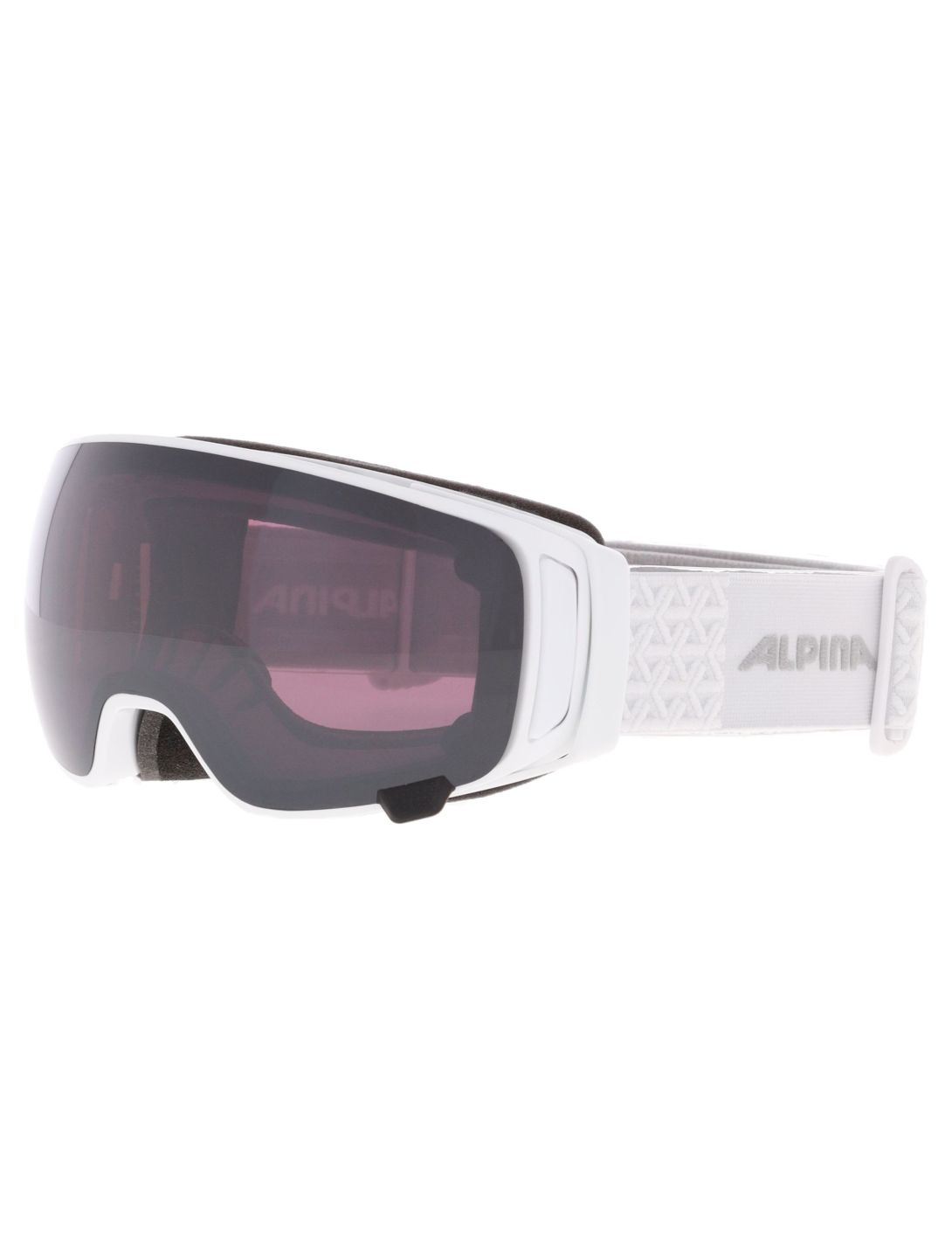 Alpina, Double Jack Mag Q gafas de esquí lente extra unisex White Gloss blanco 