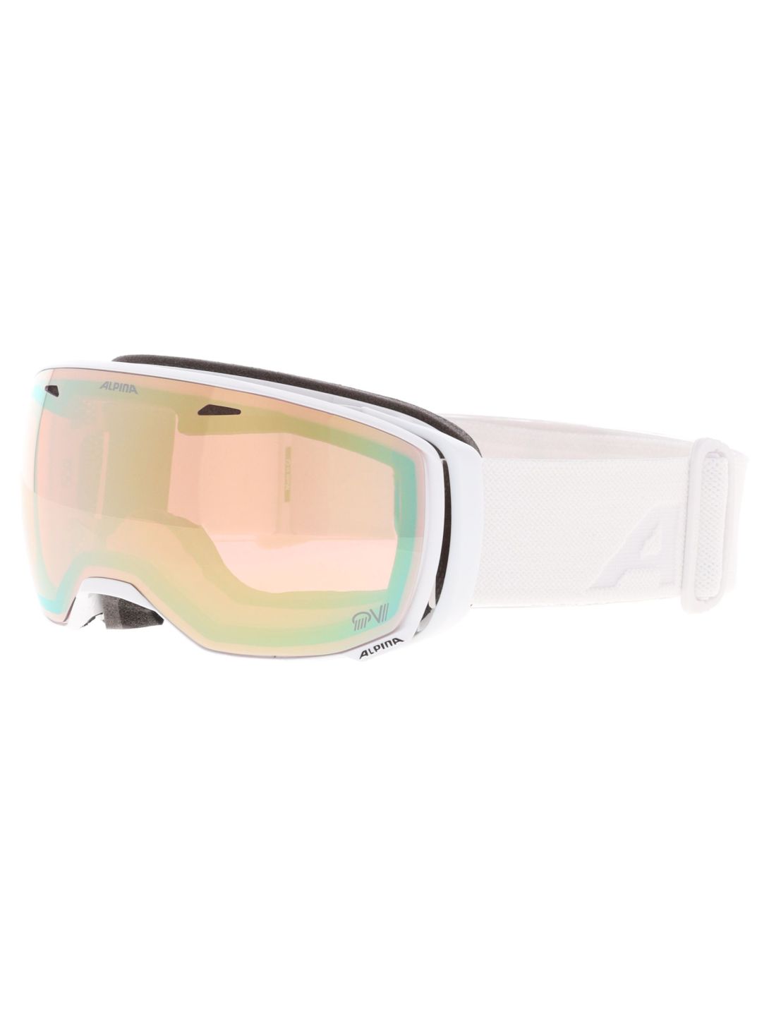 Alpina, Estetica Qv gafas de esquí unisex White Gloss blanco 