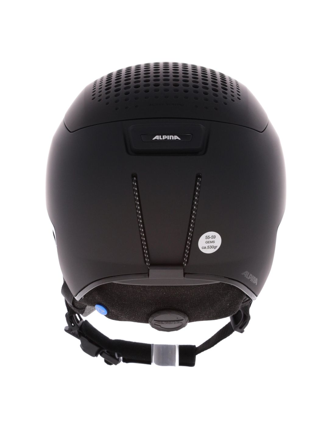 Alpina, Gems casco unisex Black Matt negro 