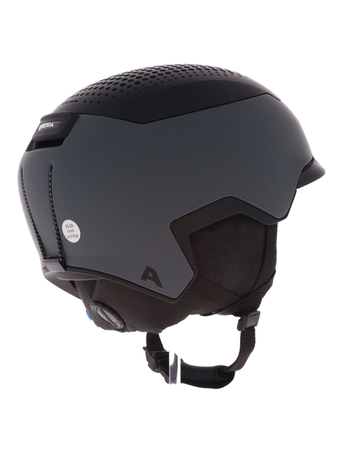 Alpina, Gems casco unisex Midnight Grey Black Matt gris, negro 