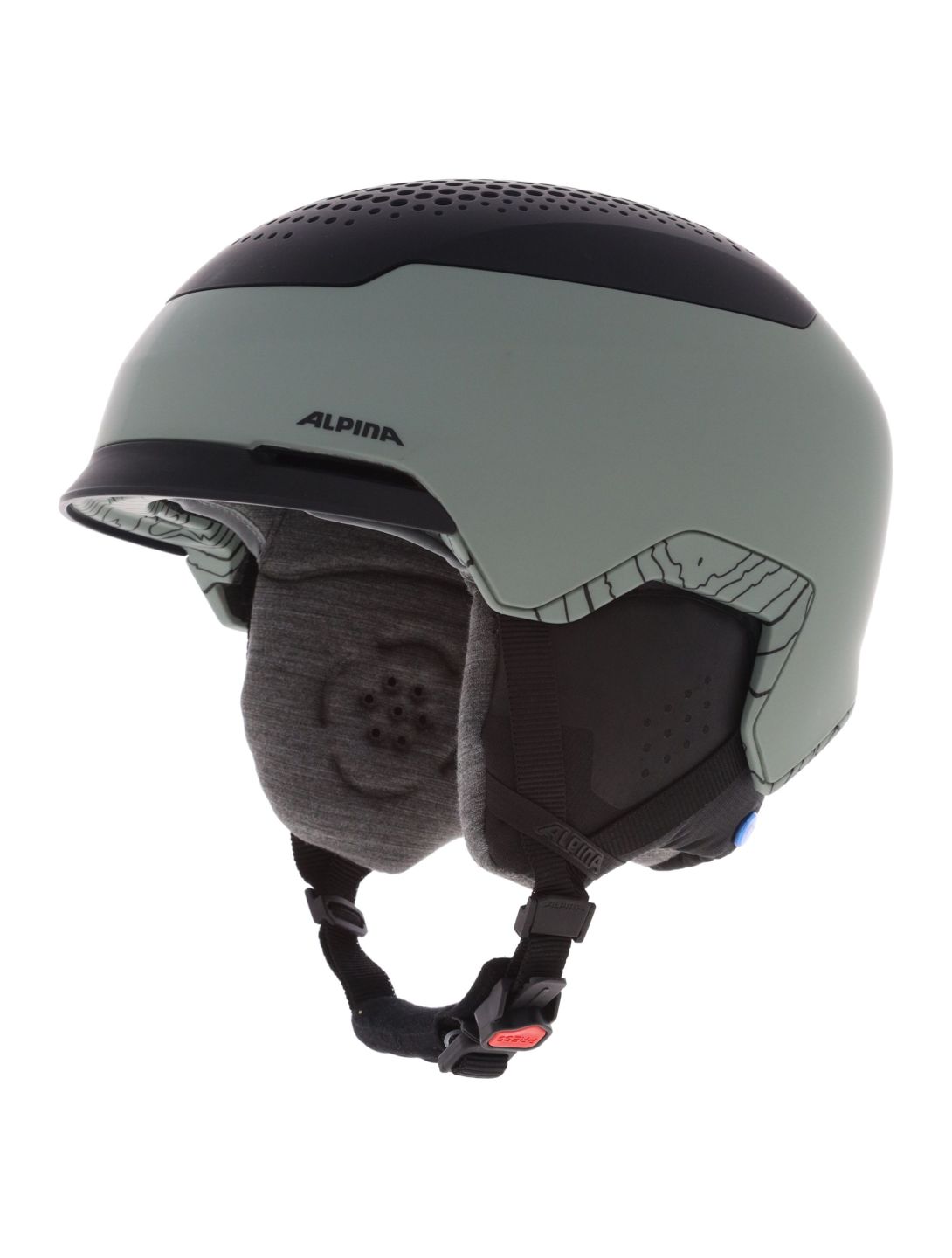 Alpina, Gems casco unisex Willow Green Black Matt negro, verde 