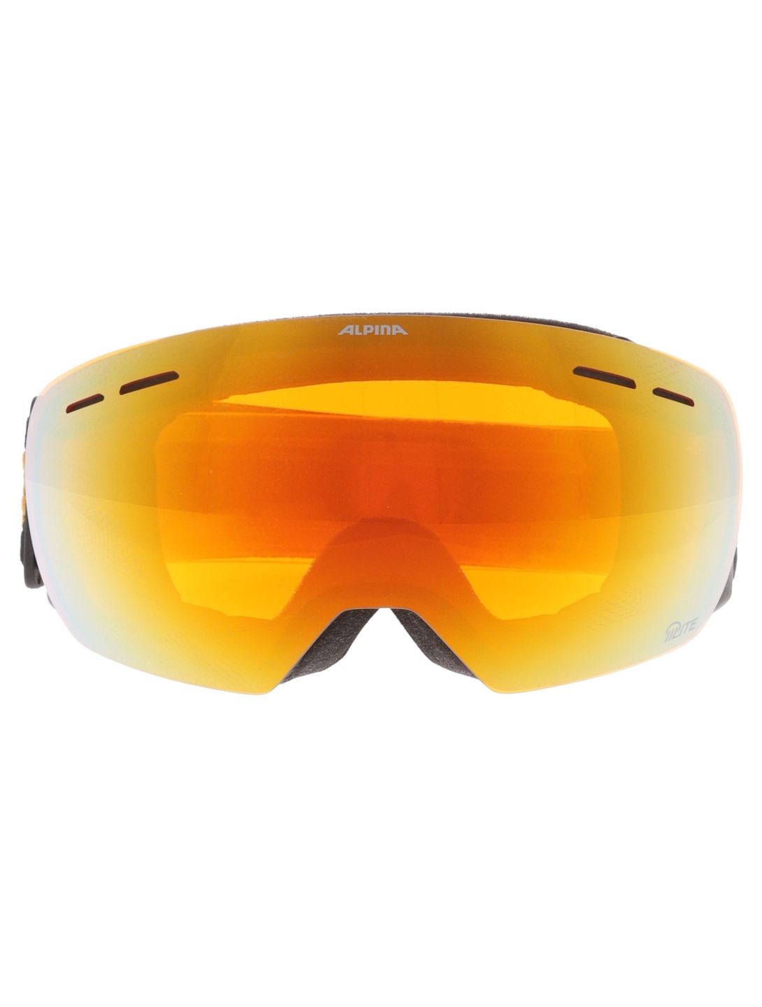 Alpina, Granby Q-lite gafas de esquí unisex Black Gold Matt negro 