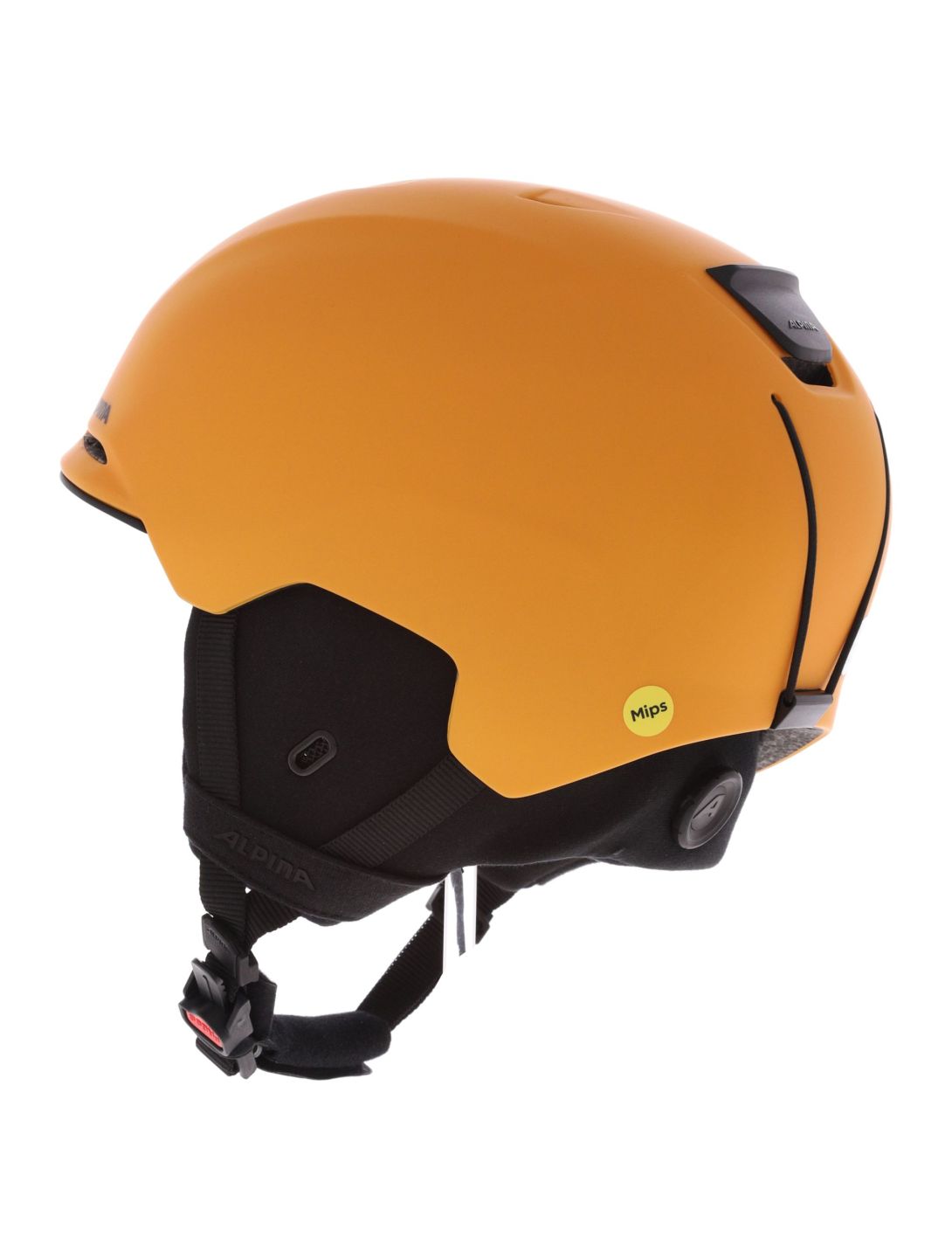 Alpina, Kroon Mips casco unisex Burned Yellow Matt amarillo 