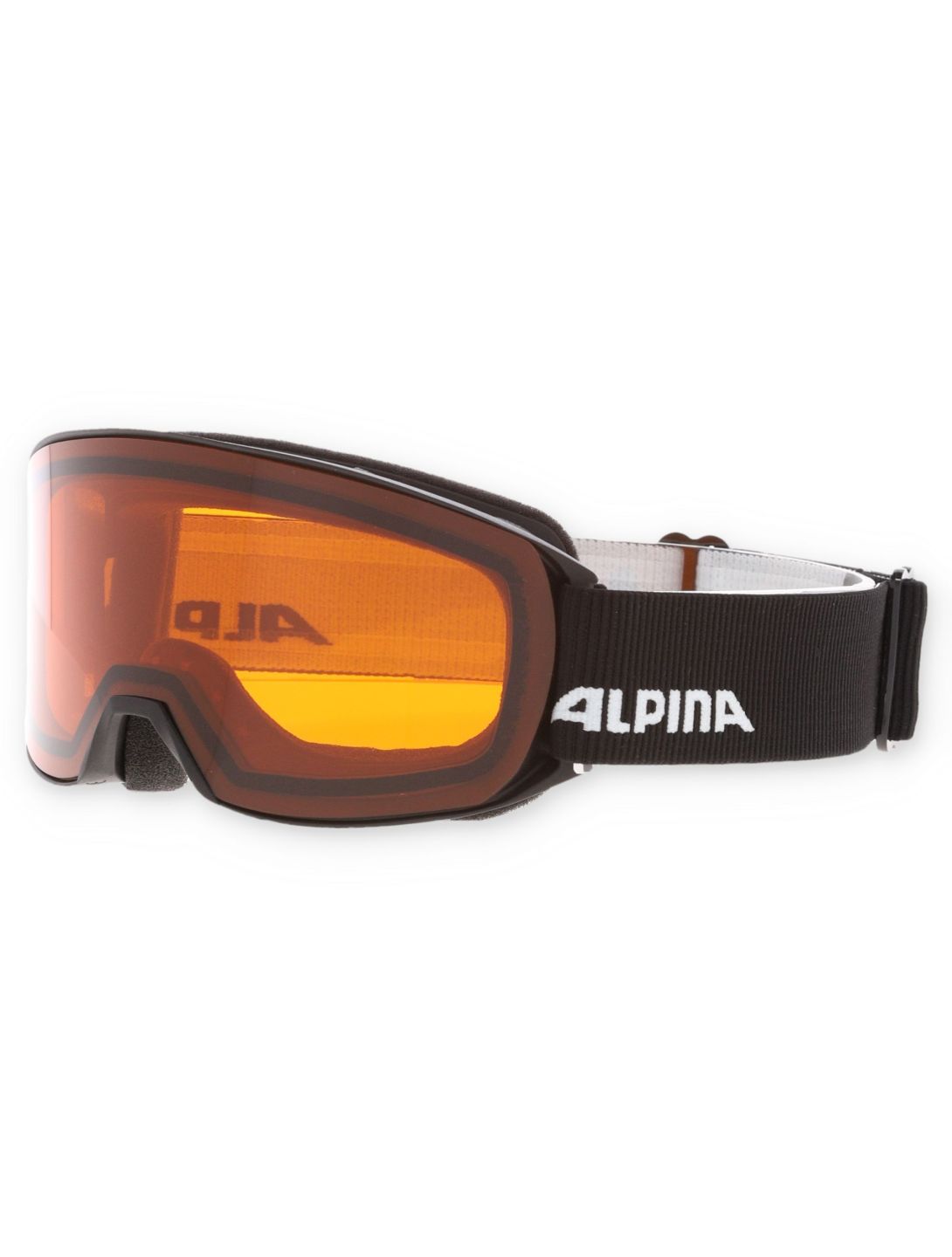 Alpina, Nakiska gafas de esquí unisex Black Matt negro 