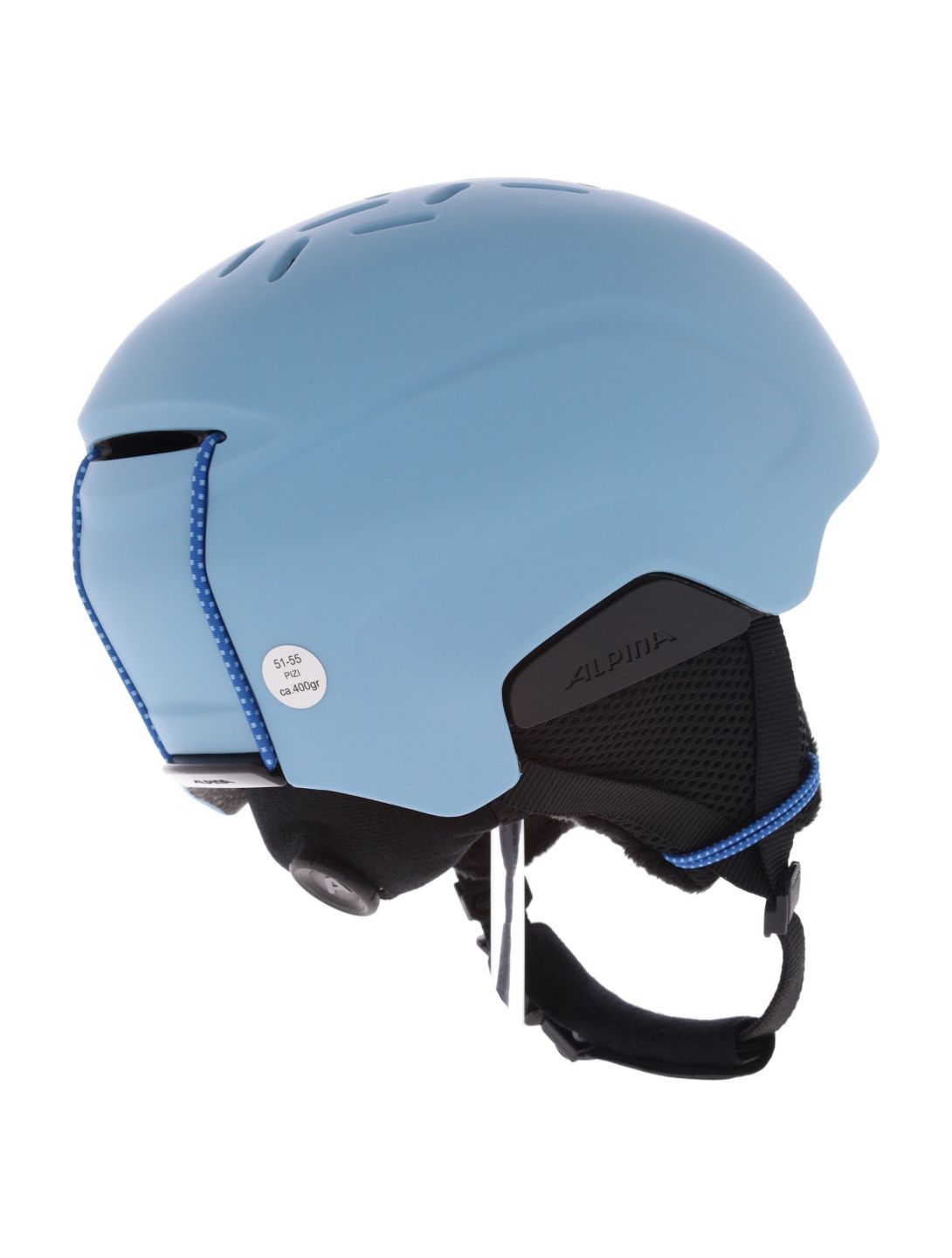 Alpina, Pizi casco niños Smoke Blue Matt azul 