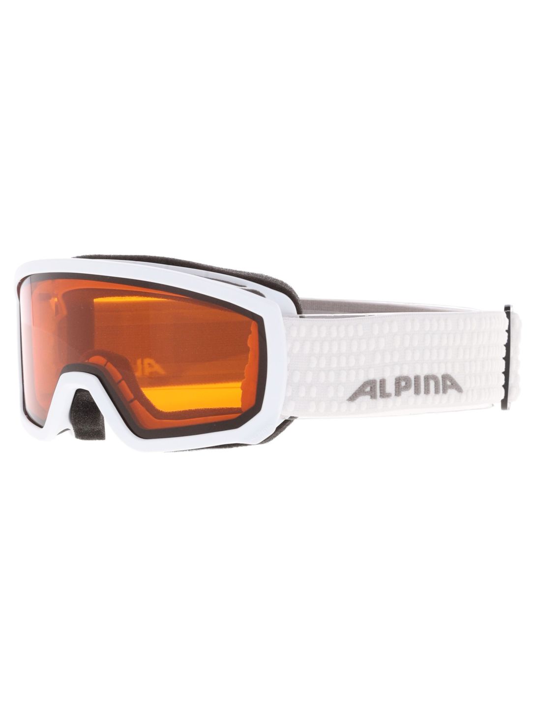 Alpina, Scarabeo Jr. gafas de esquí niños White Matt blanco 