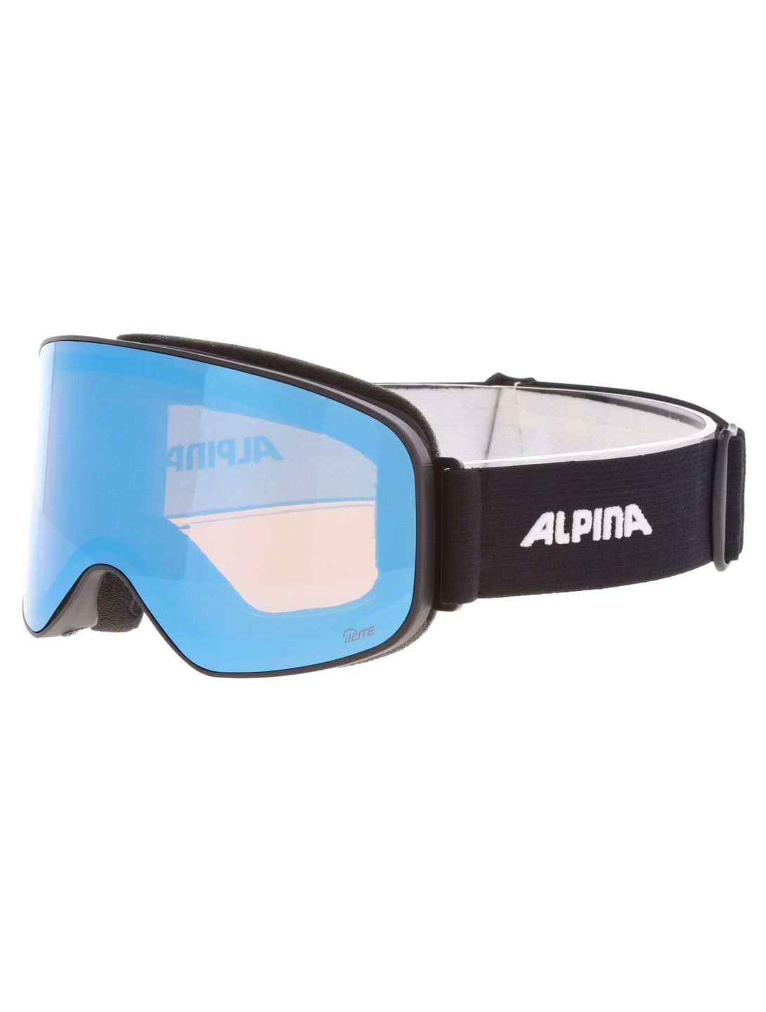 Alpina, Slope Q-Lite gafas de esquí unisex Black Matt negro 