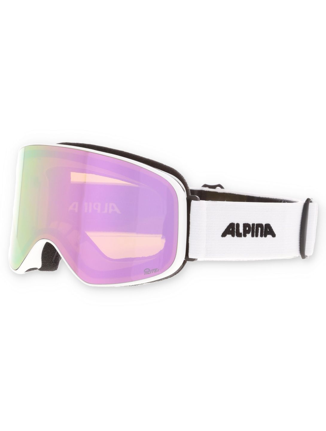 Alpina, Slope Q-Lite gafas de esquí unisex White Matt blanco 